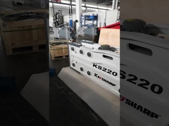 KS220 Top Type Hydraulic Breaker di 190 mm di diametro di scalpello adatto alla cava da 45 a 55 tonnellate