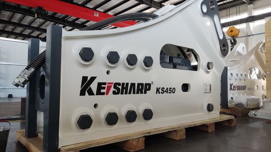 KS450 Side Type Rock Hydraulic Breaker Machine di 190 mm di diametro