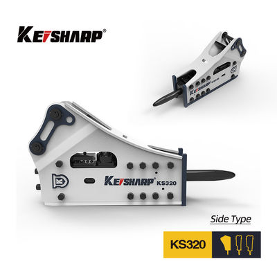 KS320 Fenditore idraulico di tipo laterale 155 mm Fenditore di roccia a scalpello