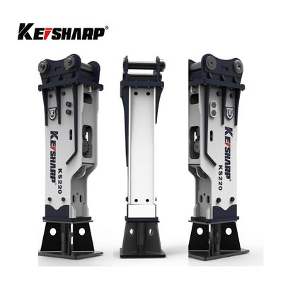 KS550 200 mm Chisel Box Type Excavator Hydraulic Breakers per le miniere / metallurgia