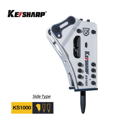 Scalatore idraulico laterale ad alte prestazioni per escavatori da 90 a 160 tonnellate con diametro di scalpello di 255 mm