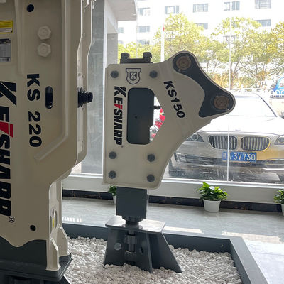 KS150 Tipo laterale rompitore idraulico di 100 mm diametro del cisello 350-700bpm Martello idraulico per escavatore