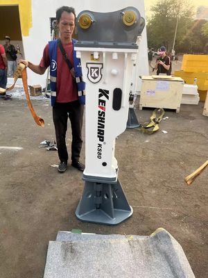 68 mm di diametro del cisello Rottore idraulico 110-140 bar Pressione di esercizio