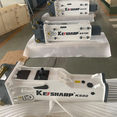 KS80 Silenced Type Hydraulic Breaker 190mm diametro scalpello adatto 45 ~ 55 tonnellate escavatore