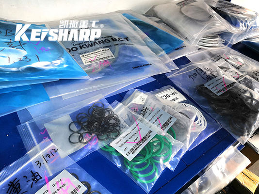 Kit di sigillo per rompitore idraulico su misura O anello per pezzi di ricambio di macchine per escavatori