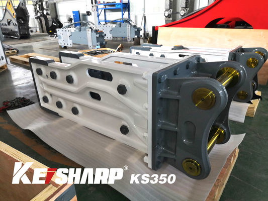 KS350 Top Type Hydraulic Breaker 165 mm di diametro per scavatori da 35 a 40 tonnellate