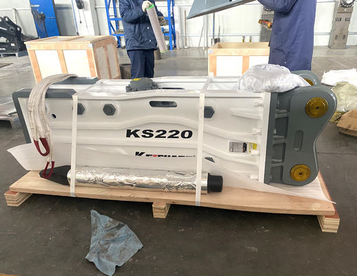 KS220 Top Type Escavatore idraulico Macchina di frantumazione di pietre ISO approvata