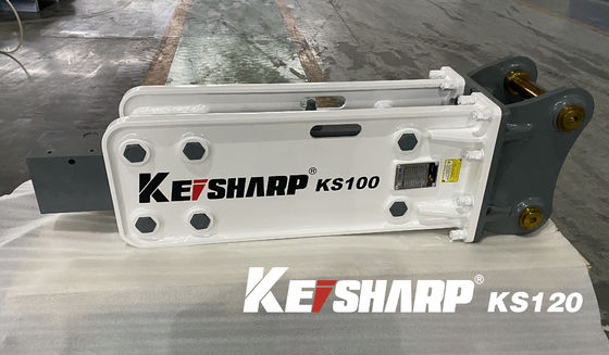 KS120 Bucket Excavator Breaker Il top tipo Cap Monted Breaker per le prestazioni di lavoro di demolizione