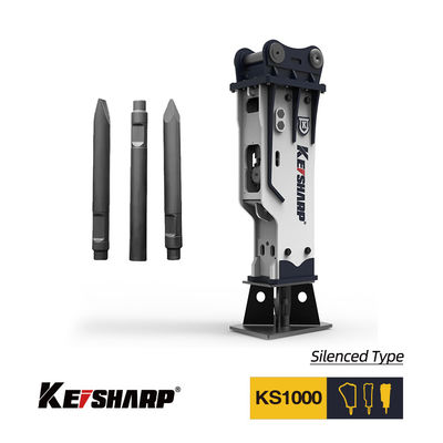 KS1000 Box Type Hydraulic Breaker 255 mm di diametro per scavatori da 90 a 160 tonnellate