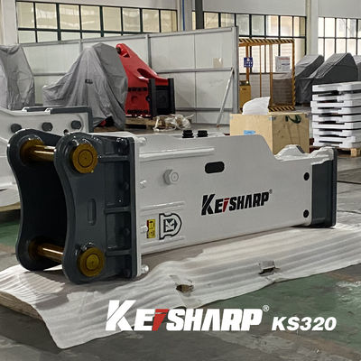 KS550 200 mm Chisel Box Type Excavator Hydraulic Breakers per le miniere / metallurgia