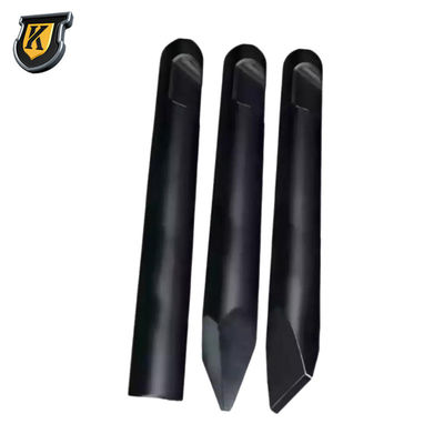 155 mm Cisello a martello idraulico 27 tonnellate 35 tonnellate Cisello a rompitore di escavatore ISO9001 approvato