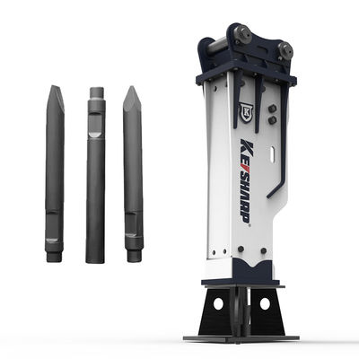 SB50 SB81 Per escavatori 25 tonnellate attraverso bulloni Diaframma Roccia Hydraulic Breaker Hammer