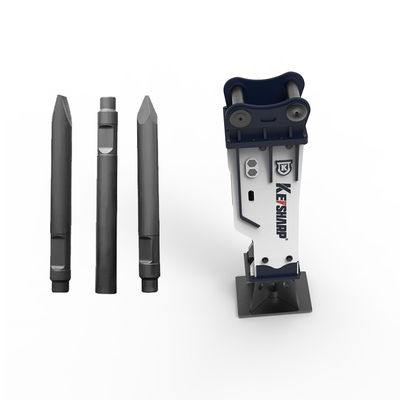 SB50 SB81 Per escavatori 25 tonnellate attraverso bulloni Diaframma Roccia Hydraulic Breaker Hammer