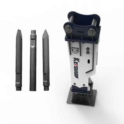 SB50 SB81 Per escavatori 25 tonnellate attraverso bulloni Diaframma Roccia Hydraulic Breaker Hammer