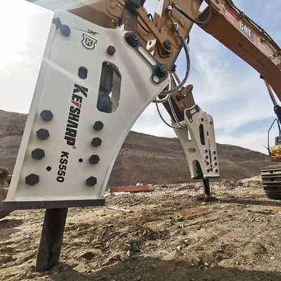 200 mm di diametro del cisel KS550 tipo laterale del rompicogliera idraulica