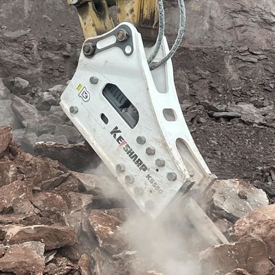 200 mm di diametro del cisel KS550 tipo laterale del rompicogliera idraulica