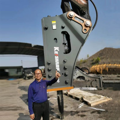 5350Kg Escavatore Hydraulic Crushing Breaker Progettazione moderna per l'efficienza della costruzione