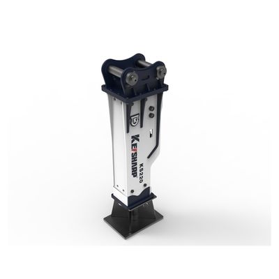 KS350 165mm Chisel Hydraulic Breaker per la rottura di rocce per escavatori Certificato ISO9001