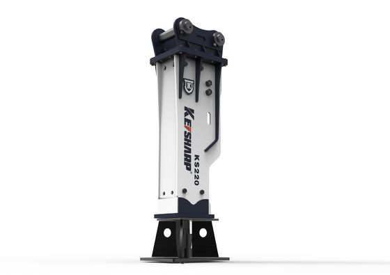 Attrezzature per la costruzione Parti di escavatori di tipo pesante KS350 165 mm Chisel Hydraulic Breaker