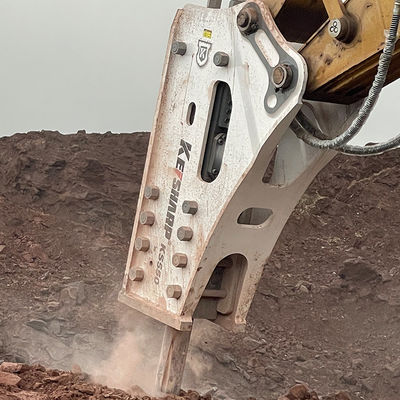 190 mm Chisel Excavator Rock Crushing Hammer per la costruzione