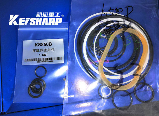 Kit di riparazione del sigillo idraulico dell'escavatore Keisharp 850 Kit di sigillo del cilindro anteriore