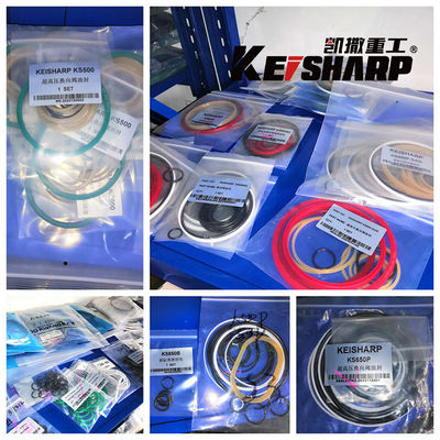 Kit di riparazione del sigillo idraulico dell'escavatore Keisharp 850 Kit di sigillo del cilindro anteriore