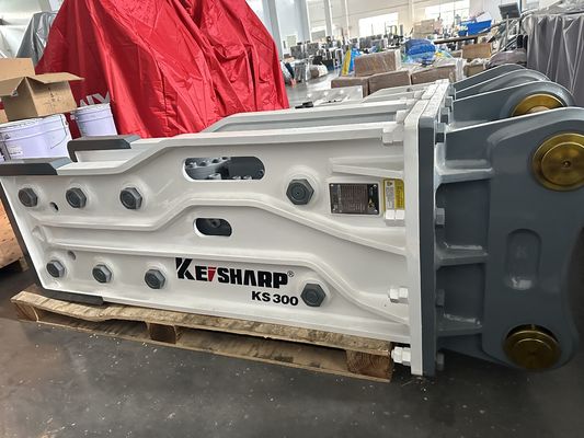 KS300 Top Type Hydraulic Breaker 190 mm di diametro per 5250 bpm Frequenza