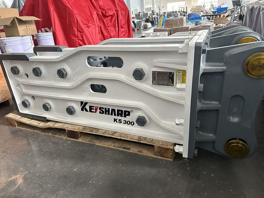 KS300 Top Type Hydraulic Breaker di 190 mm di diametro per 130-190L/min