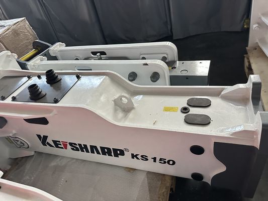 KS150 Silenced Type Hydraulic Breaker per escavatori da 7 a 14 tonnellate certificato ISO