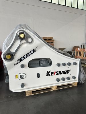 KS550 rompitore idraulico di tipo laterale con 200 mm di diametro per escavatori per la costruzione stradale