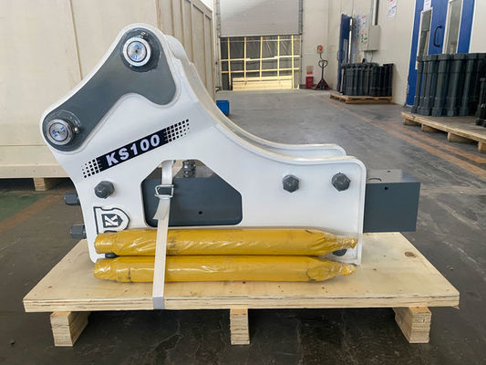 KS100 SIDE TYPE 395kg Peso 1545mm lunghezza 85mm Chisel Hydraulic Breeaker