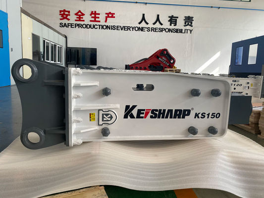 KS150 Top Type Rock Hydraulic Breaker Machine di 100 mm di diametro del cisel