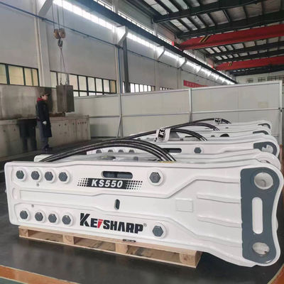 KS550 Top Type Rock Hydraulic Breaker Machine di 200 mm di diametro