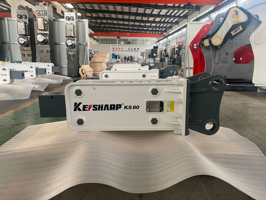 KS80 Top Type Rock Hydraulic Breaker Machine di 68 mm di diametro