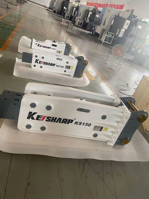KS220 Top tipo 140mm Chisel Excavator Stone Breaker Machine ISO approvato