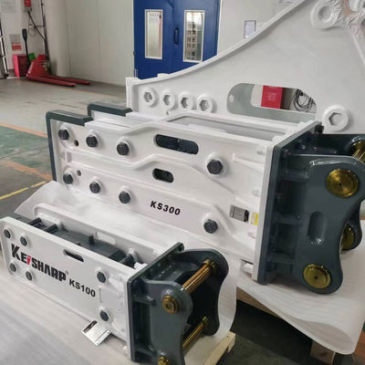 KS300 Escavatore Hydraulic Rock Breaker Machine Tipo superiore di 150 mm di diametro del cisel