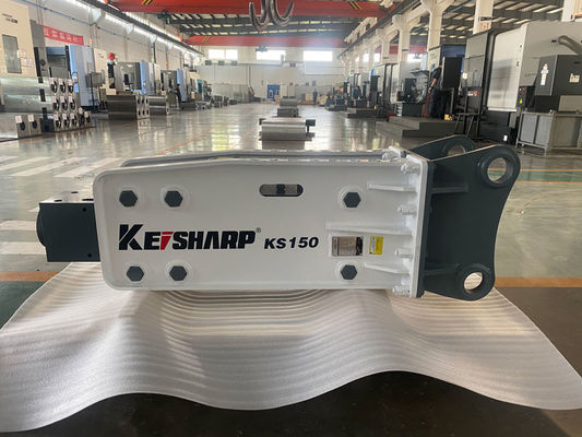 KS150 Scavatore Hydraulic Rock Breaker Machine Tipo superiore di 100 mm di diametro del cisel