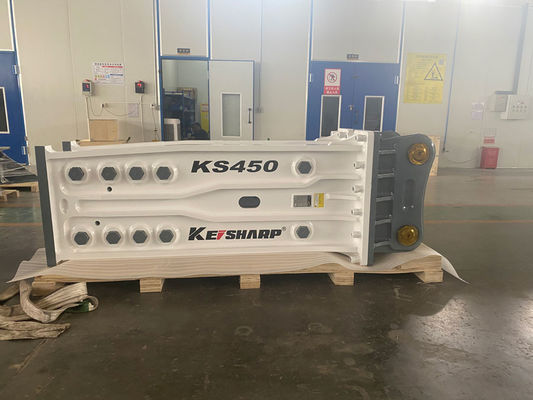 KS450 Top Type Rock Hydraulic Breaker Machine di 190 mm di diametro del cisel