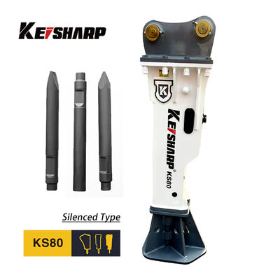KS220 Top tipo 140mm Chisel Excavator Stone Breaker Machine ISO approvato