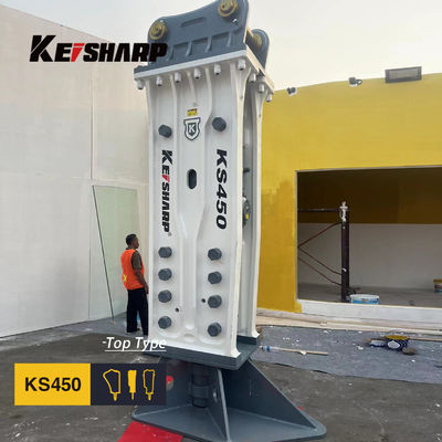 KS450 Top Type Rock Hydraulic Breaker Machine di 190 mm di diametro del cisel