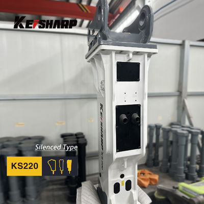 KS220 Box Type Rock Hydraulic Breaker Machine 140 mm di diametro del cisel