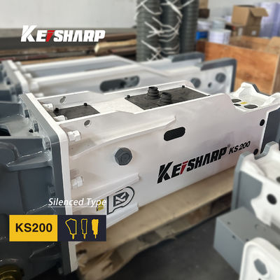 KS200 Top Type Hydraulic Breaker 135 mm di diametro per escavatori da 18 a 22 tonnellate