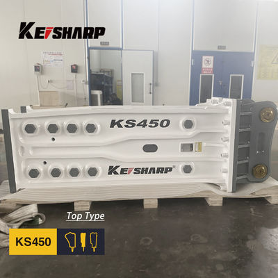 KS450 Scavatore Hydraulic Rock Breaker Machine Tipo superiore di 190 mm di diametro